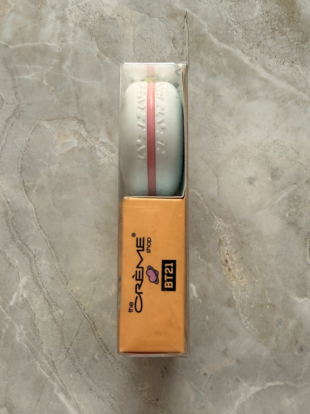 The Crème Shop x BT21 Macaron Lip Balm RJ Coral Tinted Honeydew Limited Edition - Picture 7 of 7